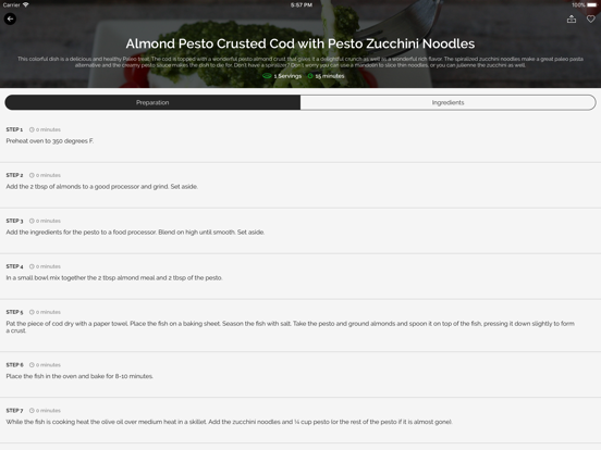 Screenshot #6 pour Paleo Recipe Pro