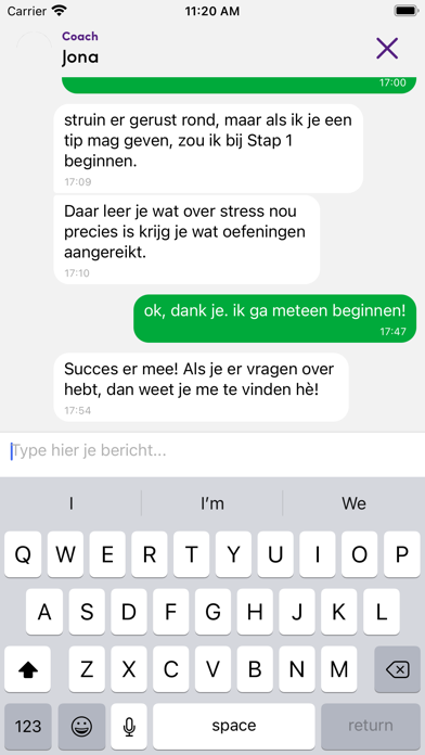 FiveSteps: mental fitness Screenshot