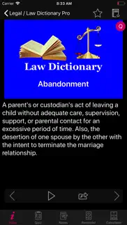 legal / law dictionary pro iphone screenshot 3
