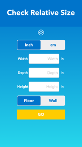 sqft AR screenshot