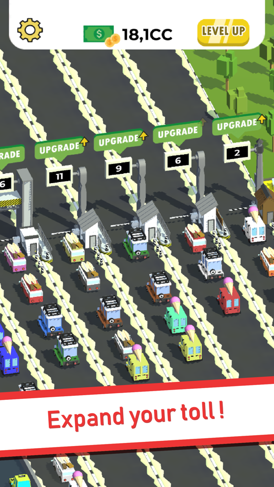 #2. Idle Toll 3D (iOS) Podle: Hugo Dumouch
