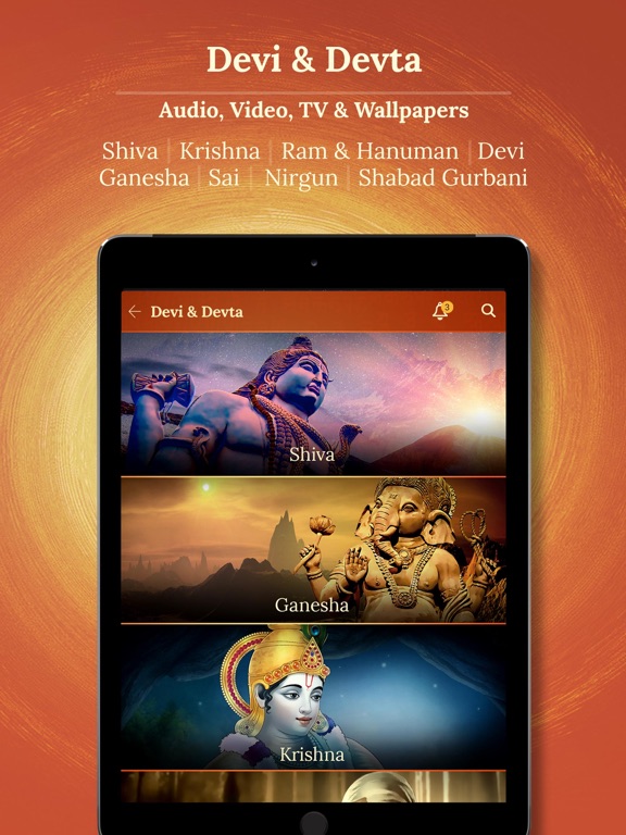 Saregama Bhakti iPad screenshot 5 - Music app