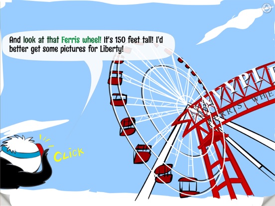 World of Liberty Adventure 2 iPad screenshot 4 - Book app