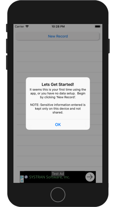 Prepaid Credit Card Balances Screenshot