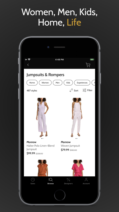 Gilt - Shop Designer Sales Screenshot