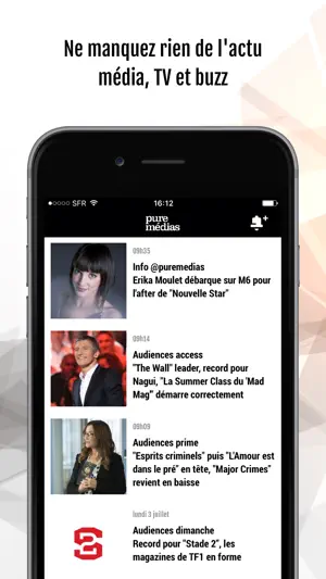 Puremédias : infos TV & médias screenshot 4