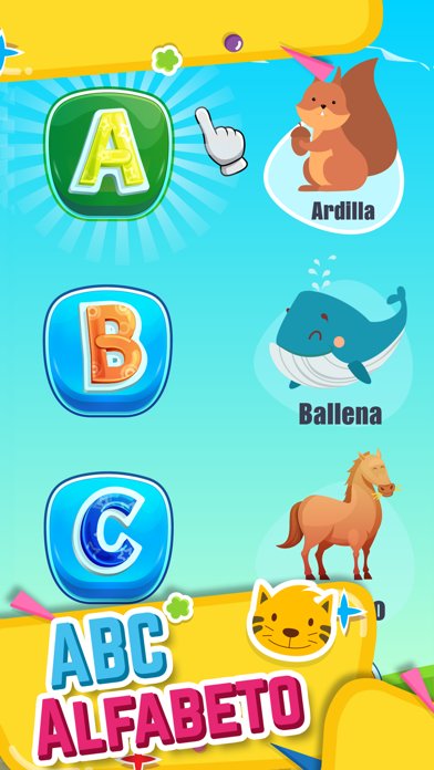 Screenshot #2 pour ABC Alfabeto-Juegos Educativos