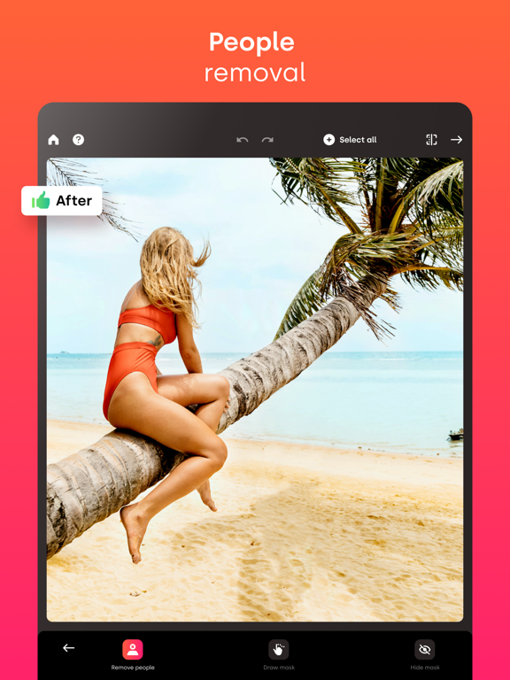Screenshot #6 pour Retouch AI - Remove Objects
