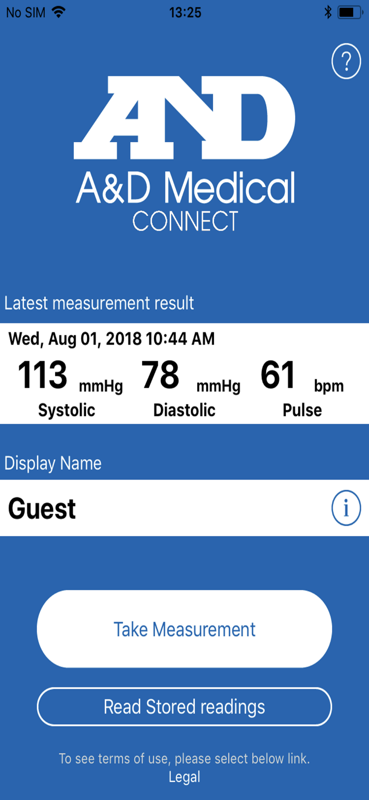 A&D Medical Connect screenshot 2