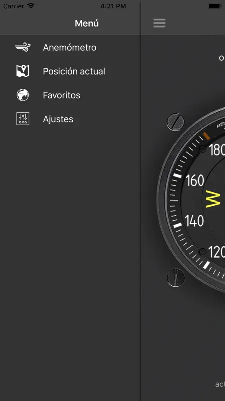 Anemómetro: Velocidad viento screenshot 3 of 7