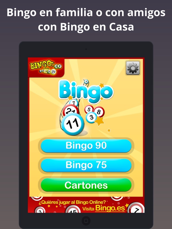 Bingo en Casa screenshot 1