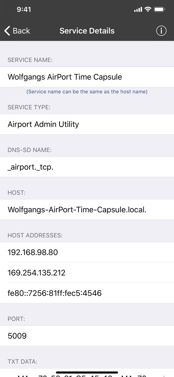 iPhone screenshot