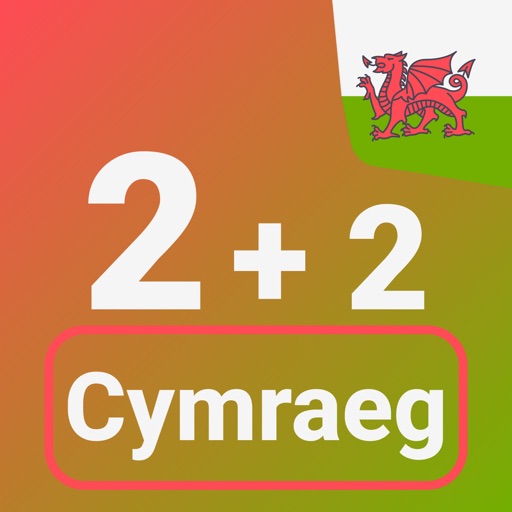 Numbers in Welsh language icon