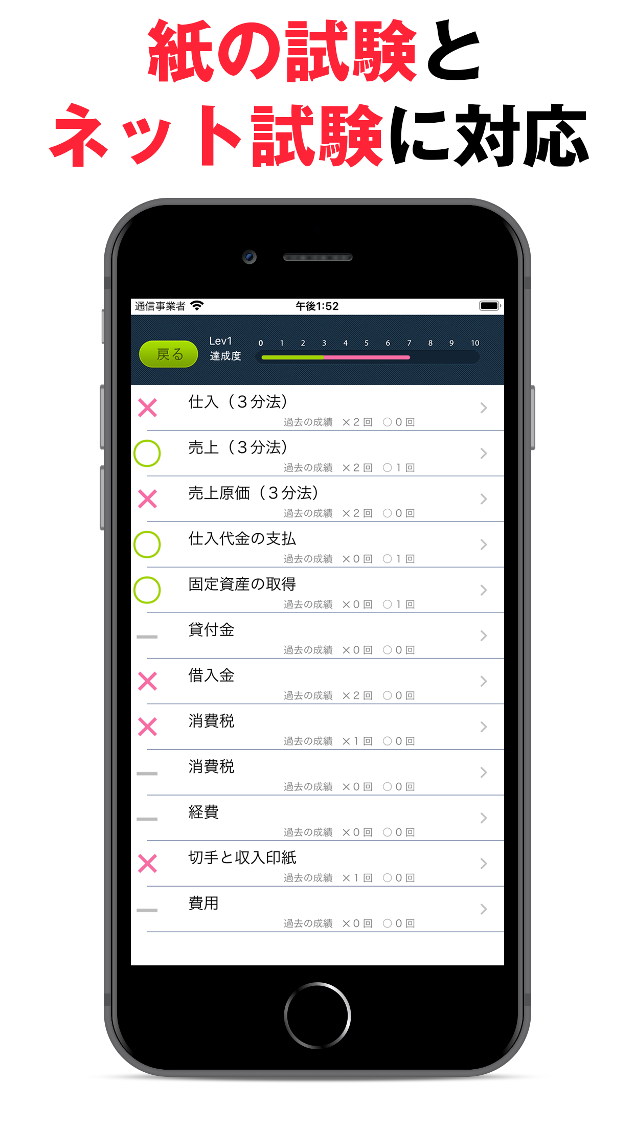 パブロフ簿記３級lite