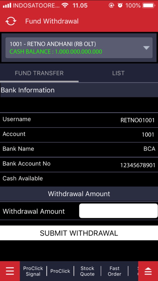 #5. Neo ProCLICK (iOS) 由: PT Profindo International Securities