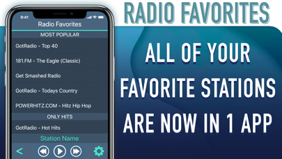 Screenshot #2 pour Radio Favorites
