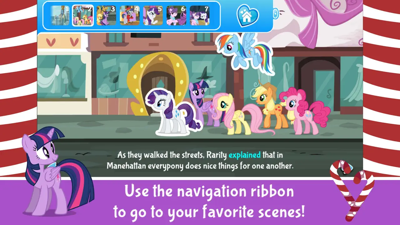 My Little Pony: Rarity Chic iPhone Ekran Görüntüsü 3