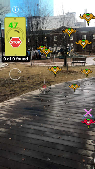 Screenshot 4 of AR Alien Invaders App
