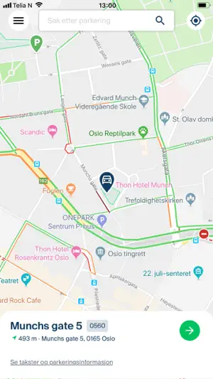 Parklink screenshot 2