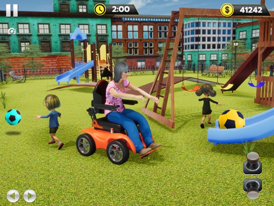 Screenshot #5 pour Granny Wheelie Driving Game