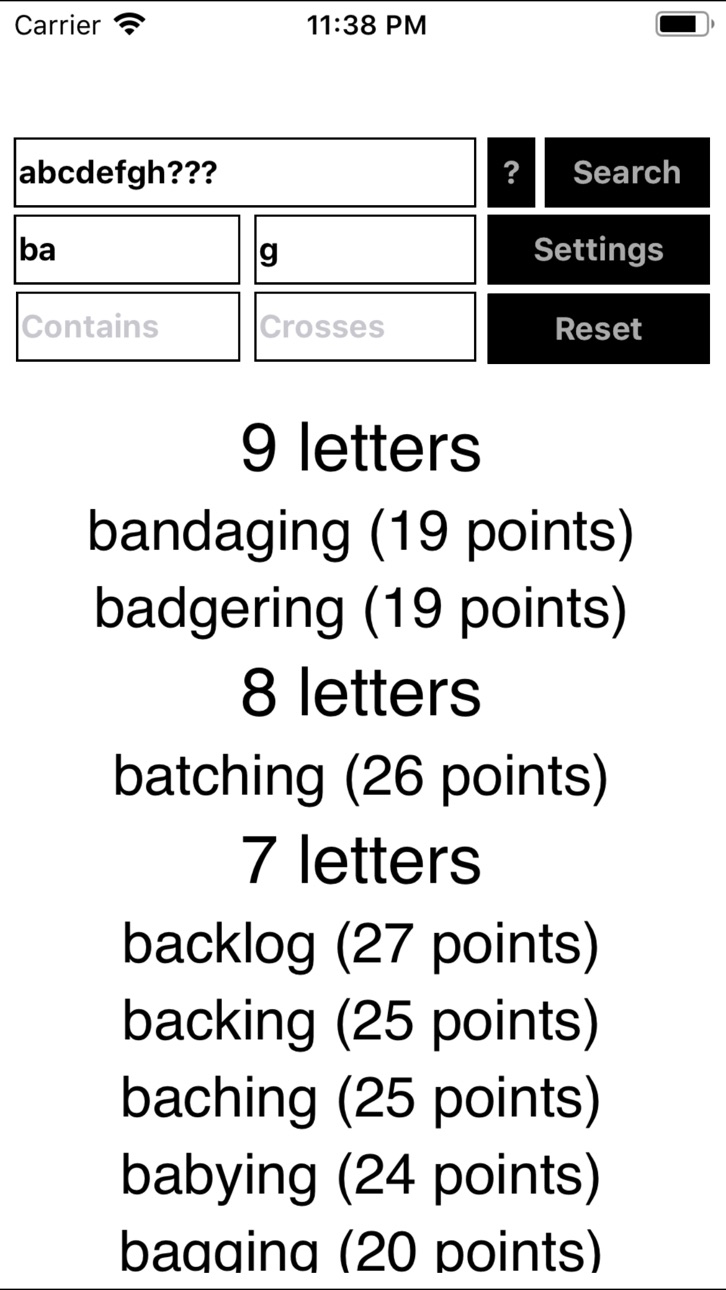 iPhone screenshot