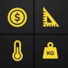 Convertium: Currency & Units app icon - Travel app for iPhone