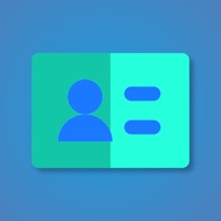 Business card reader + Scanner app icon - Business app for iPhone