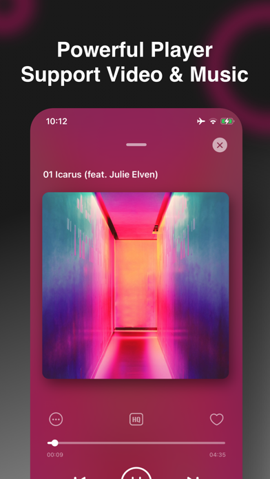 PoseMusic-Offline Music Player Screenshot