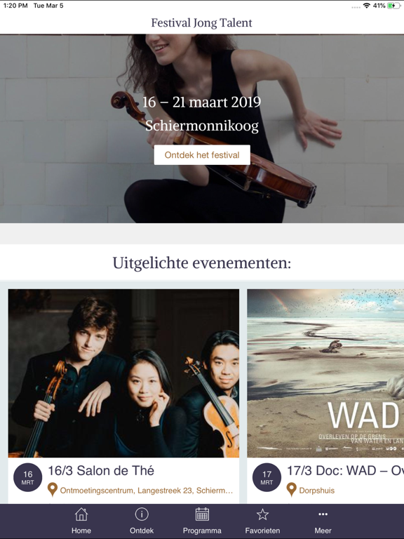 Screenshot #4 pour Schiermonnikoog Festival