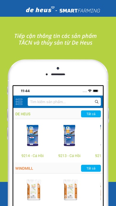 De Heus Mobile App Screenshot