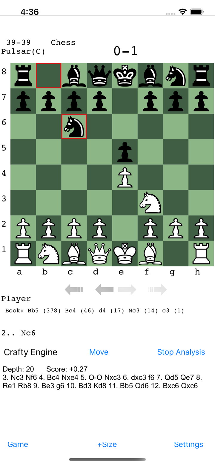 Pulsar Chess Engine screenshot 5
