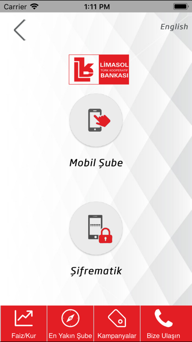 Screenshot #1 pour Limasol Bank Mobil