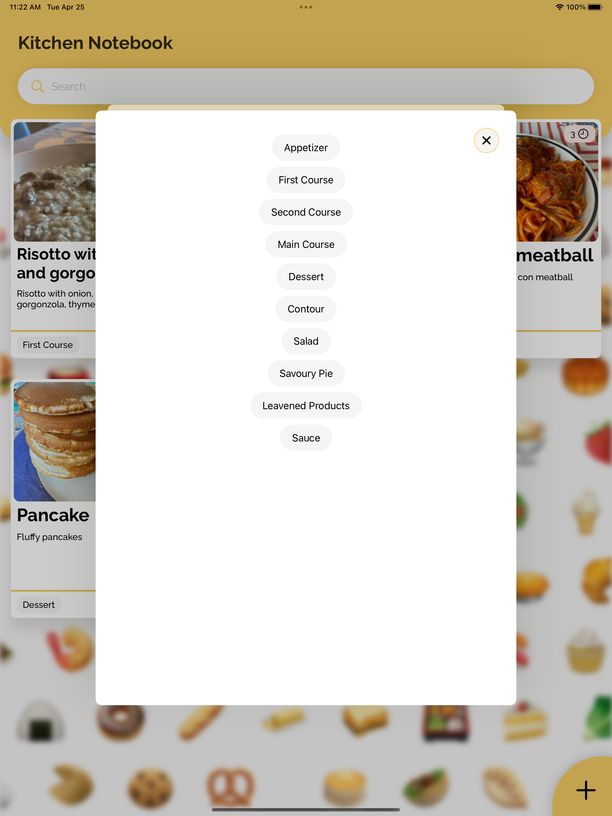 Kitchen Notebook