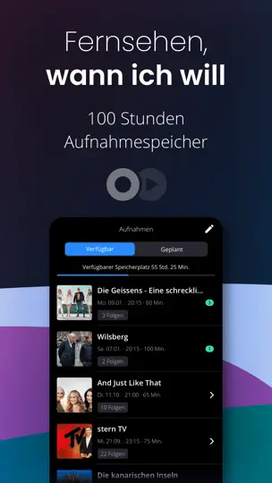 Screenshot von Waipu.tv - Live TV Streaming auf dem iPhone 5