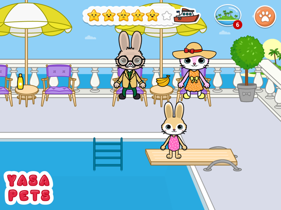 Yasa Pets Hotel iPad screenshot 4 - Games app