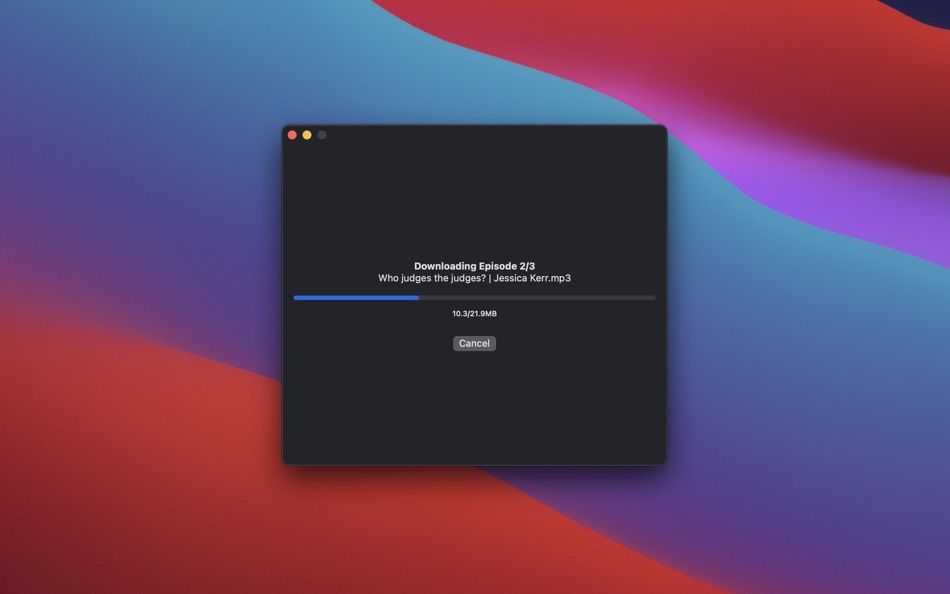 #3. Podcast Archiver (macOS) By: Fredrik Blank