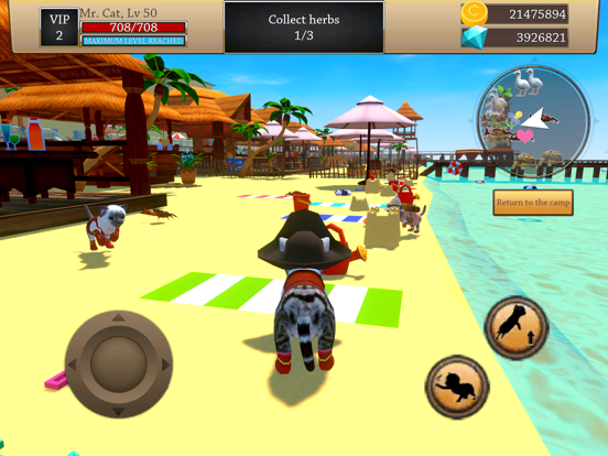 Cat Simulator 3D - Animal Life iPad screenshot 9 - Games app
