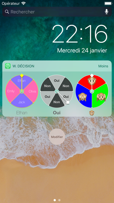 Screenshot #2 pour Widget Décision
