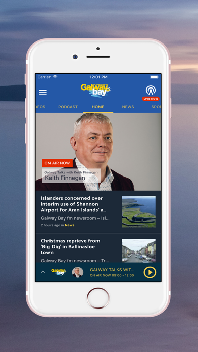 Galway Bay FM Screenshot 1 - AppWisp.com