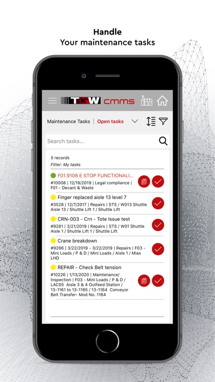 TGW CMMS screenshot-3