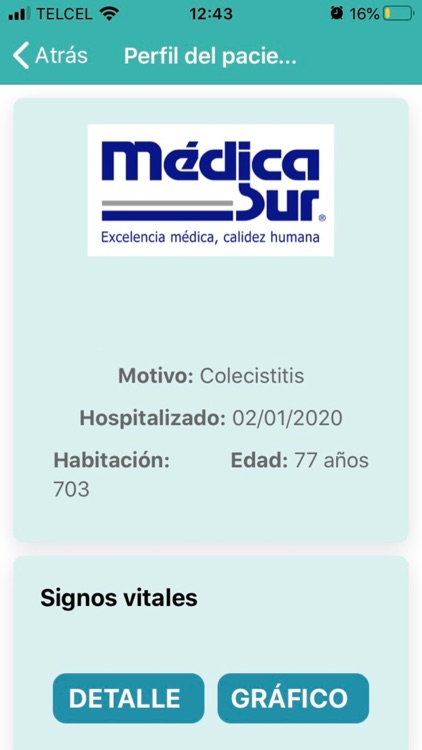 Expediente Clínico Médica Sur
