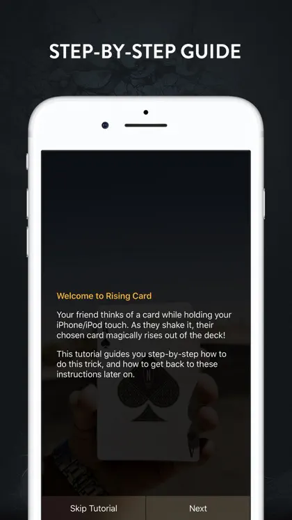 Capture d'écran 4 sur 5 de Rising Card Magic Trick