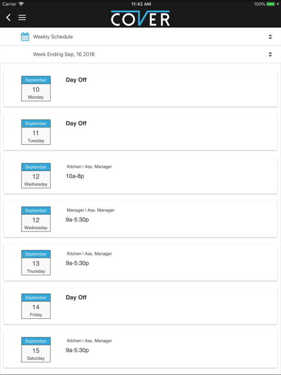 Cover by SynergySuite iPad screenshot 6 - Business app