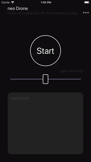 neo Drone - virtual theremin screenshot 1