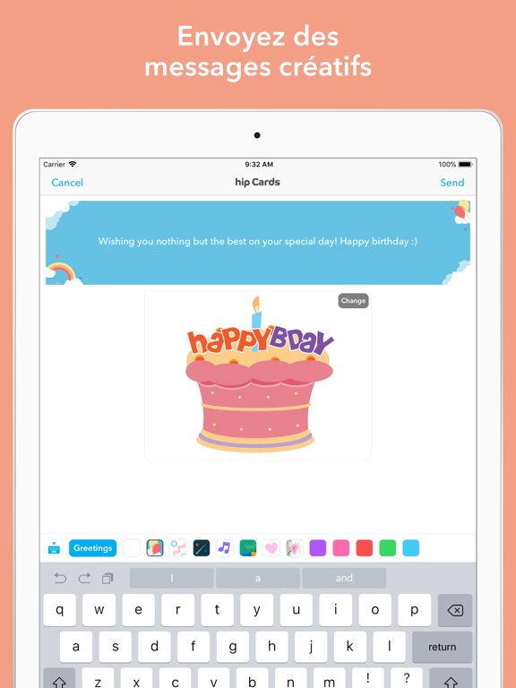 Screenshot #6 pour hip: Rappels anniversaires