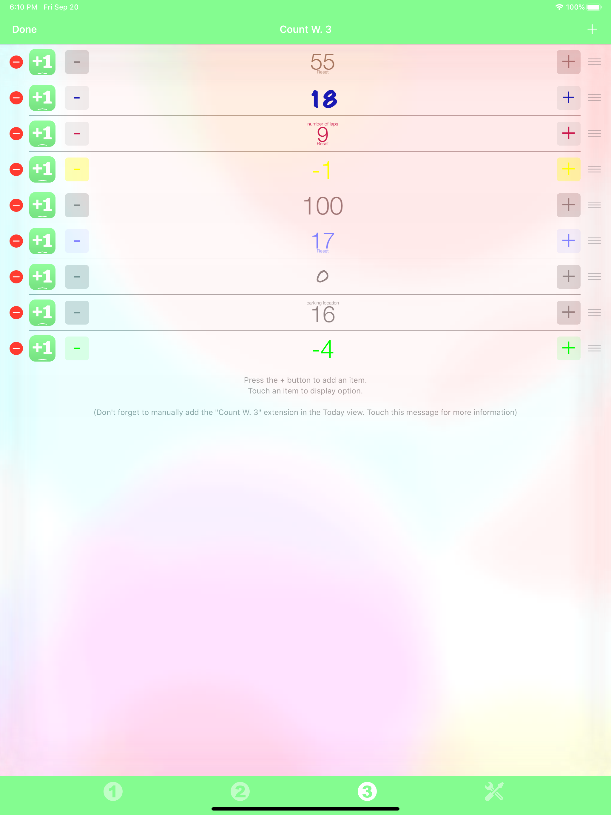 Count Widget screenshot 13