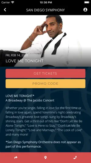 San Diego Symphony screenshot 3