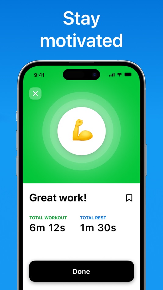 #5. Interval Timer: Tabata & HIIT (iOS) 来自: SimpleInnovation LLC