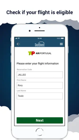 SeatBoost screenshot 2