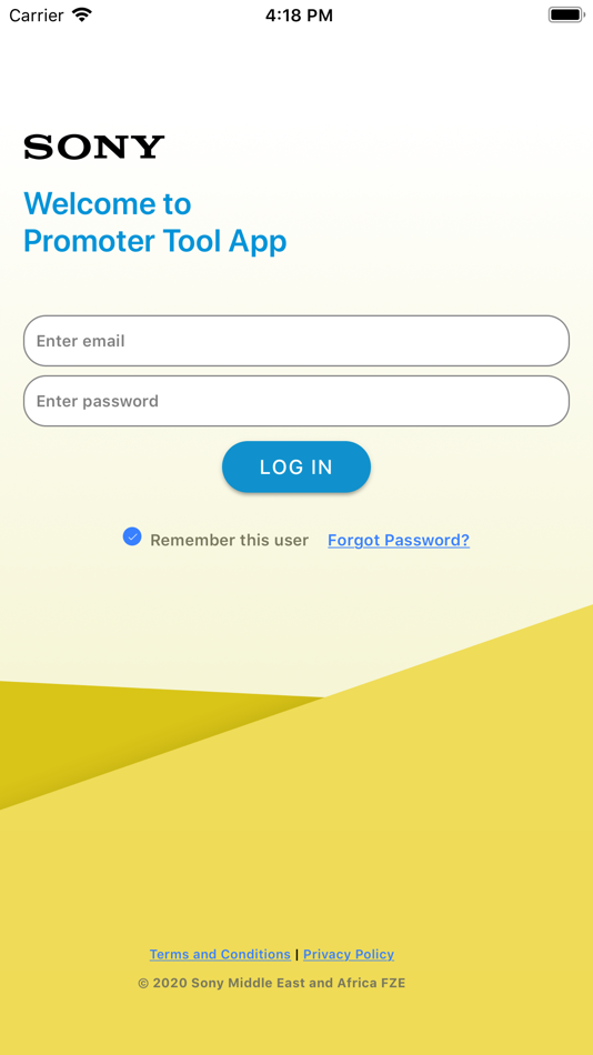 #1. Promoter Tool (iOS) By: Sony Middle East and Africa FZE